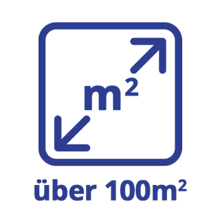 mehr als 100qm