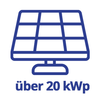 mehr als 20 KWp