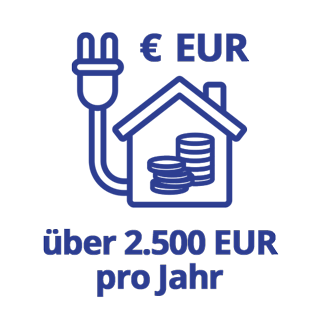 mehr als 2.500 EUR im Jahr